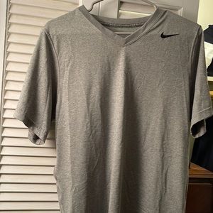 Gray Nike Dri-Fit Shirt (Small)